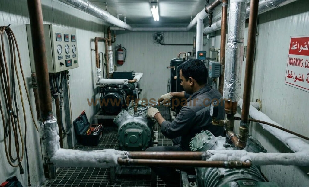 تصليح تركيب غرف تبريد أبوظبي