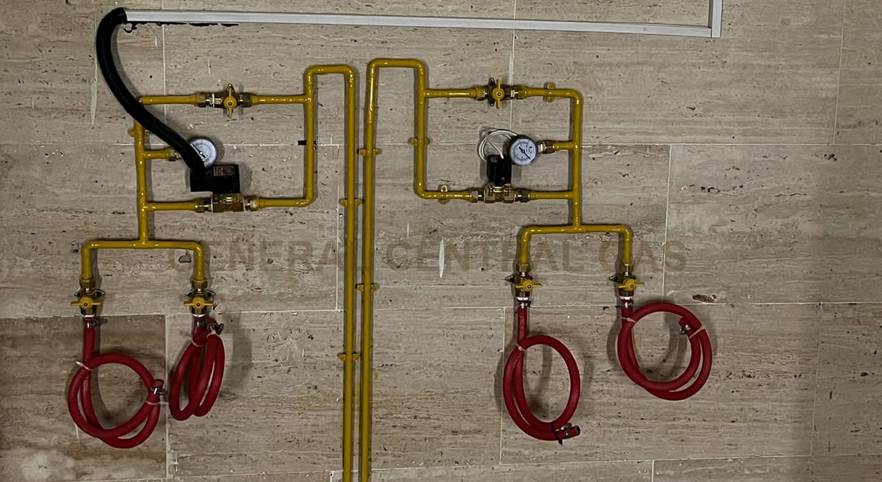 تمديد غاز مركزي أبوظبي